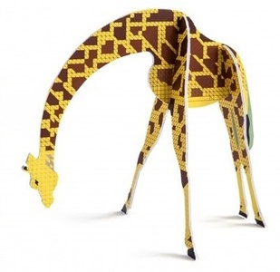 Pop Out Giraffe 