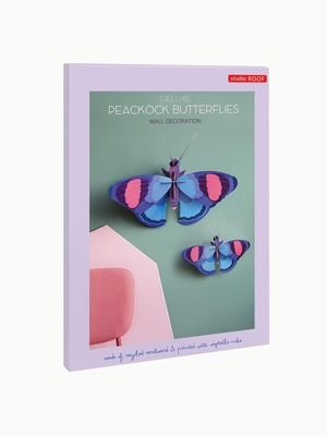 Insects - Butterflies -  Deluxe Peacock Butterflies Studio Roof