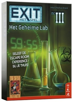 Exit nr. 3 - Het geheime lab