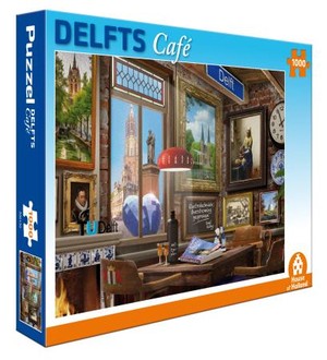 Puzzel Delfts Café 1000 stukjes