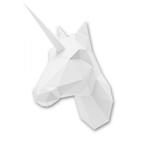 Paper paard folding kit parel wit Assembli
