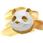 Paper panda folding kit satijn goud Assembli