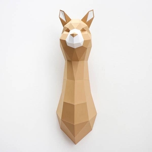 Paper Alpaca Folding Kit  - Caramel Assembli
