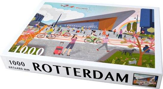 Made in Rotterdam Centraal Station 1000 stukjes