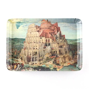 Lanzfeld Dienblad Mini Brueghel - Toren van Babel