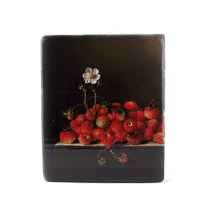 Masters-on-Wood Coorte - Strawberries with Flower