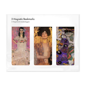 Magnetische boekenlegger - Gustav Klimt - set van 3