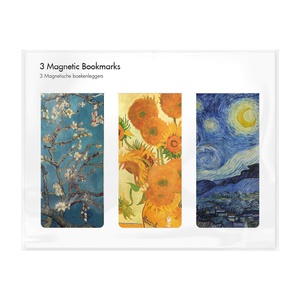 Lanzfeld Magnetische Boekenleggers van Gogh set van 3