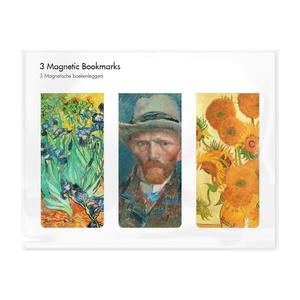 Lanzfeld Magnetische Boekenleggers van Gogh II set van 3