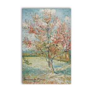 Museum Editions Puzzel van Gogh - Roze perzikbloesem / Souvenir de Mauve 1000 stukjes