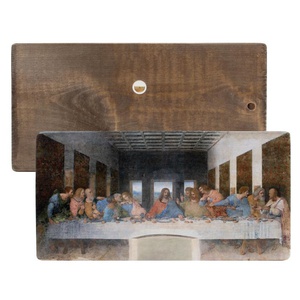 Masters-on-Wood Leonardo da Vinci - Het Laatste Avondmaal