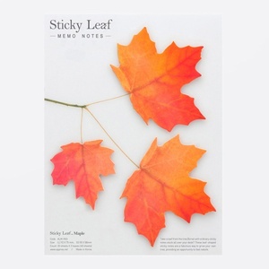 Leaf It Maple Red - Sticky Notes 