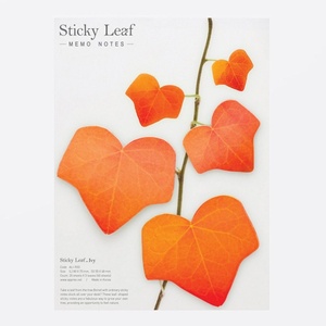 Leaf It Ivy Red - Sticky Notes 