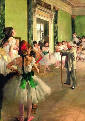 Puzzel Degas - La Classe de Danse 1000 stukjes