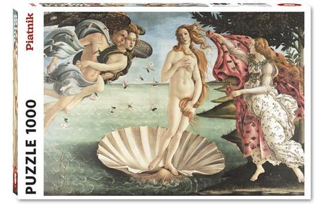 Puzzel - Kunst - Botticelli - de Geboorte van Venus 1000 stukjes