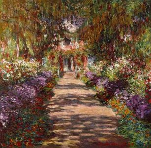 Puzzel Monet - Monet's Garten in Giverny 1000 stukjes
