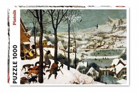 Puzzel Bruegel - Hunters in the Snow 1000 stukjes