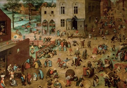Puzzel Bruegel - Children's Games 1000 stukjes
