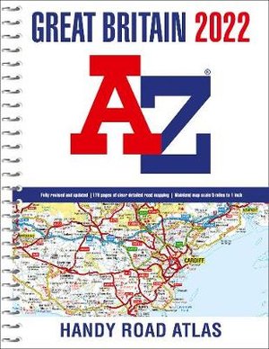 A-Z maps: Great Britain A-Z Handy Road Atlas 2022 (A5 Spiral