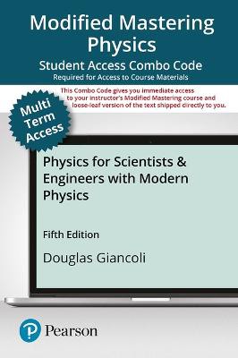 Modified Mastering Physics with Pearson Etext -- Combo Access Card -- For Physics for Scientist and Engineers