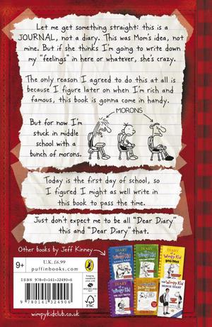 Diary Of A Wimpy Kid (book 1)