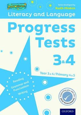 Read Write Inc. Literacy and Language: Years 3&4: Progress Tests 3&4