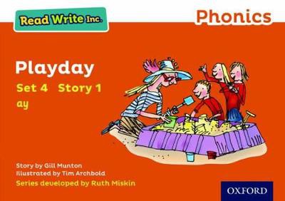 Read Write Inc. Phonics: Playday (Orange Set 4 Storybook 1)