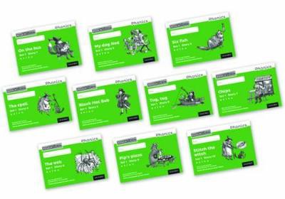 Read Write Inc. Phonics: Green Set 1 Core Black & White Storybooks (Mixed Pack of 10)
