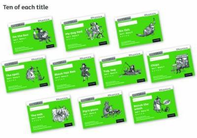 Read Write Inc. Phonics: Green Set 1 Core Black & White Storybooks (Pack of 100)