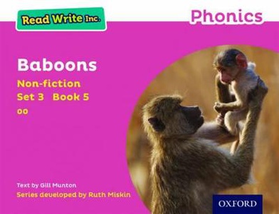 Read Write Inc. Phonics: Baboons (Pink Set 3 Non-fiction 5)
