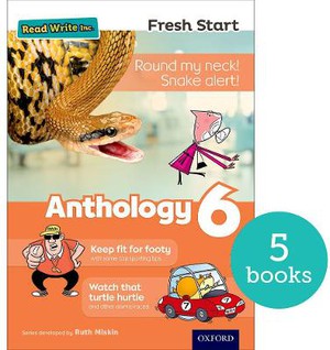 Read Write Inc. Fresh Start: Anthology 6 - Pack of 5