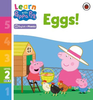 Learn with Peppa Phonics Level 2 Book 10 – Eggs! (Phonics Reader)