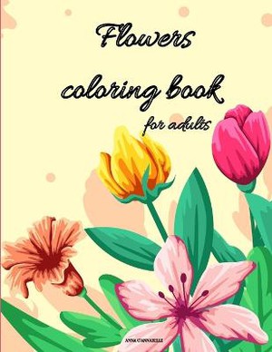 FLOWERS COLOR BK FOR ADULTS