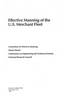 Effective Manning of the U.S. Merchant Fleet