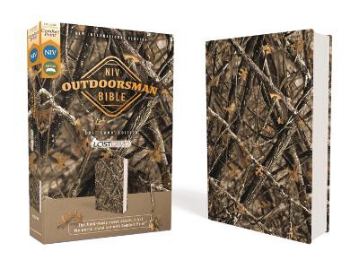 NIV, Outdoorsman Bible, Lost Camo Edition, Leathersoft, Red Letter, Comfort Print