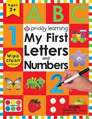 Priddy, R: Wipe Clean Workbook: My First Letters and Numbers