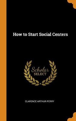 How to Start Social Centers