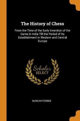 HIST OF CHESS