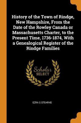 HIST OF THE TOWN OF RINDGE NEW