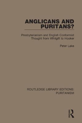 Anglicans And Puritans?