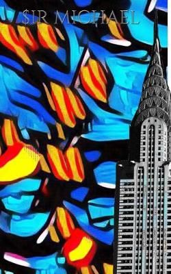 Iconic Chrysler Building New York City Sir Michael Huhn pop art Drawing Journal