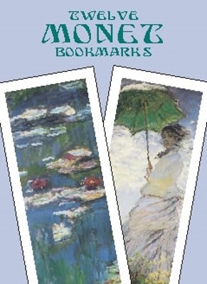 Twelve Monet Bookmarks