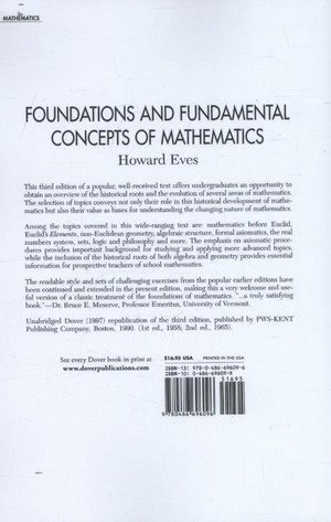 Foundations and Fundamental Concepts of Mathematics