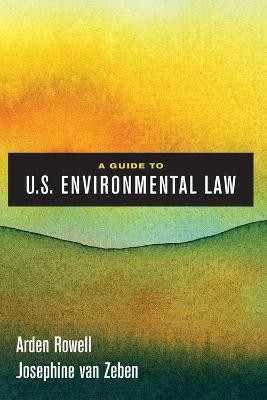 A Guide To U.s. Environmental Law