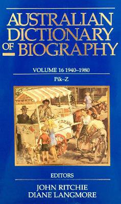 Australian Dictionary of Biography V16