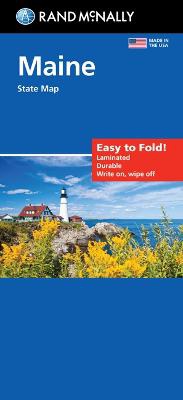 Rand McNally Easy to Fold: Maine State Laminated Map