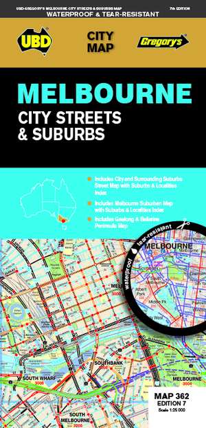 Melbourne City Streets & Suburbs