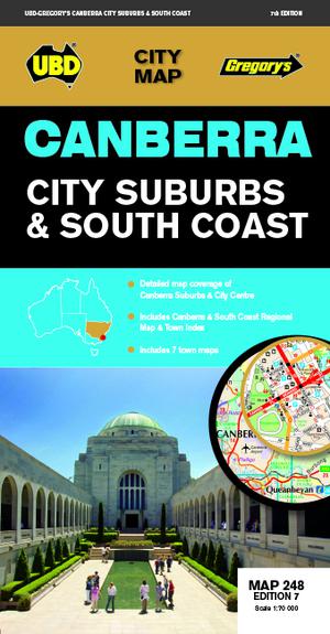 Canberra City Suburbs & South Coast