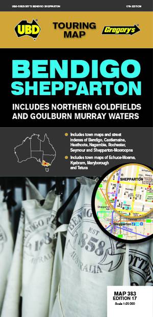 Bendigo Shepparton Map 383 17th ed