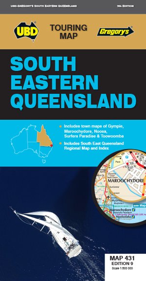 South Eastern Queensland Map 431 9th ed